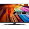 LG 43UT81006LA Smart 4K Ultra HD HDR LED TV with Amazon Alexa, Silver/Grey