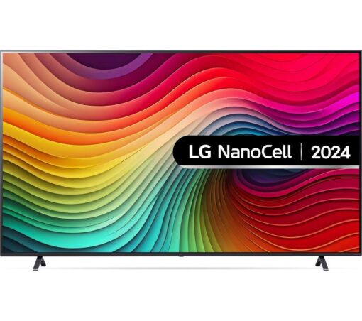 LG 86NANO81T6A Smart 4K Ultra HD HDR LED TV with Amazon Alexa, Silver/Grey