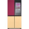 LG ELCTRNC MoodUp GMV960NNME American-Style Smart Fridge Freezer - Colour Changing