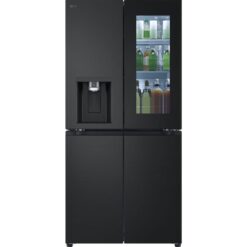 LG InstaView GMG860EPBE Smart Fridge Freezer - Matte Black, Black