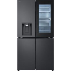 LG InstaView GMG960EVJE Smart Fridge Freezer - Black, Black