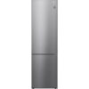 LG NatureFRESH GBB62PZGCC1 70/30 Fridge Freezer - Shiny Steel, Silver/Grey