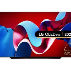 LG OLED83C44LA 83" Smart 4K Ultra HD HDR OLED TV with Amazon Alexa, Silver/Grey