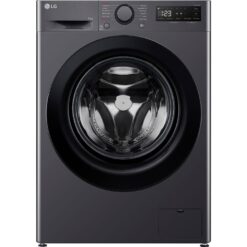 LG TurboWash 360 with AI F4C510GBTN1 10 kg 1400 Spin Washing Machine - Slate Grey, Silver/Grey