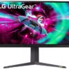 LG UltraGear 32GR93U-B.AEK 4K Ultra HD 32" IPS Gaming Monitor, Black