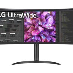 LG UltraWide 34WQ75C-B.AEK Quad HD 34" Curved IPS LCD Monitor - Black, Black