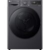 LG V7 DUAL Dry FDV709GN WiFi-enabled 9 kg Heat Pump Tumble Dryer - Slate Grey, Silver/Grey