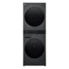 LG WashTower WT1210BBTN1 WiFi-enabled 12 kg Washer Dryer - Black, Black