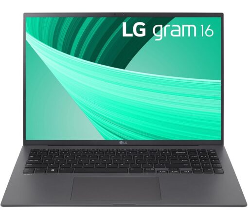 LG gram 16 16Z90R-G.AR55A1 16" Laptop - Intel®Core™ i7, 512 GB SSD, Dark Grey, Silver/Grey