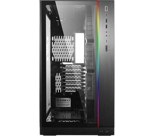 LIAN-LI PC-O11D XL ROG Dynamic Mid-Tower E-ATX PC Case - Black, Black