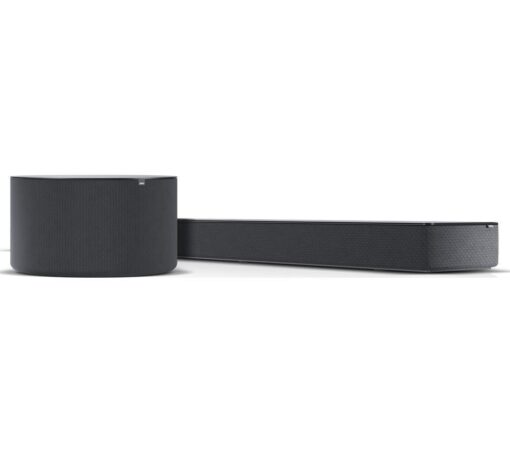 LOEWE klang bar5 mr All-in-one Sound Bar with Dolby Atmos - Basalt Grey, Silver/Grey