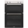 LOGIK LBUDOX23 Electric Double Oven - Inox, Silver/Grey