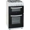 LOGIK LFTG50W16 50 cm Gas Cooker - White, White