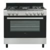 LOGIK LFTG90X18 90 cm Dual Fuel Range Cooker - Stainless Steel, Stainless Steel