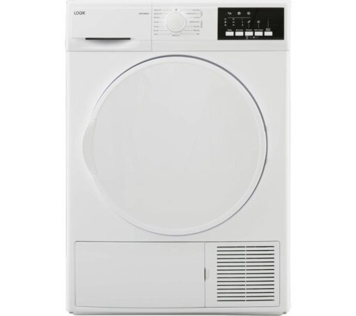 LOGIK LHP10W23 10 kg Heat Pump Tumble Dryer - White, White