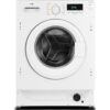 LOGIK LI8W6D20 Integrated 8 kg Washer Dryer, White