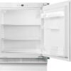 LOGIK LIL60W23 Integrated Undercounter Fridge - Fixed Hinge, White