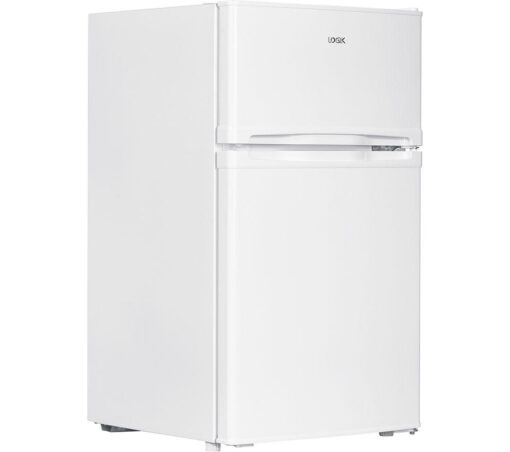 LOGIK LUC50W23 Undercounter Fridge Freezer - White, White