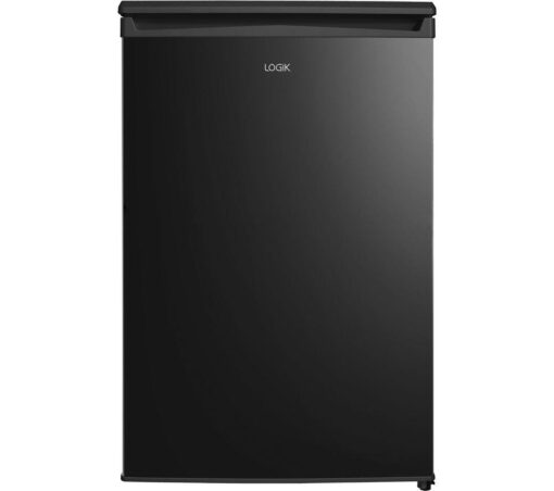 LOGIK LUF55B23 Undercounter Freezer - Black, Black