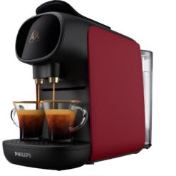 L'OR by Philips Barista Sublime LM9012/50 Coffee Machine - Black & Red, Red,Black