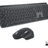 Logitech MX Master 3S Wireless Darkfield Mouse & MX Keys S Wireless Keyboard Bundle, Black