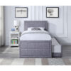 Lorou Single (3') Upholstered Bed