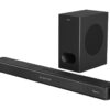 MAJORITY Sierra Plus 2.1.2 Wireless Sound Bar with Dolby Atmos - Black, Black