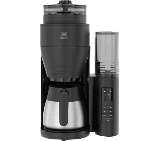 MELITTA AromaFresh II Therm Pro Filter Coffee Machine - Black & Silver, Black,Silver/Grey