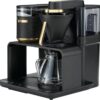 MELITTA EPOS Filter Coffee Machine - Black & Gold, Gold,Black