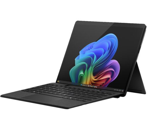 MICROSOFT 13" Surface Pro OLED - Qualcomm Snapdragon X Elite, 512 GB SSD, Black, Black