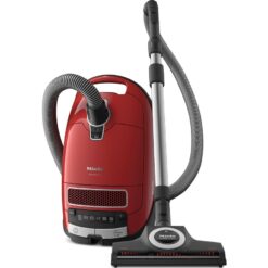 MIELE Complete C3 Cat & Dog Cylinder Bagged Vacuum Cleaner - Red, Red