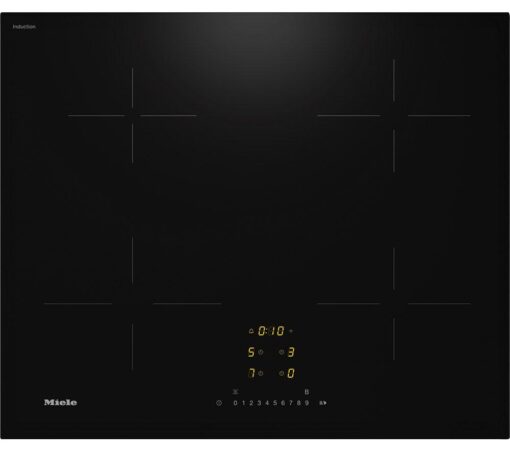 MIELE KM7361FL 62 cm Electric Induction Smart Hob - Black, Black