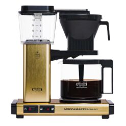 MOCCAMASTER KBG Select 53803 Filter Coffee Machine - Brushed Brass, Gold