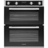 MONTPELLIER DO3550UB Built-under Double Oven - Black & Stainless Steel, Stainless Steel