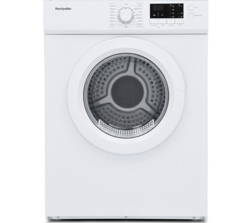 MONTPELLIER MVSD7W 7 kg Vented Tumble Dryer - White, White