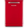 MONTPELLIER Retro MAB1353DR Full-size Dishwasher - Red, Red