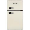 MONTPELLIER Retro MAB2035EC 80/20 Undercounter Fridge Freezer - Cream, Cream