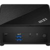 MSI Cubi 5 12M Barebone Mini Desktop PC - Intel®Core™ i5, Black, Black