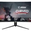 MSI G32CQ5P Quad HD 32" Curved VA LCD Gaming Monitor - Black, Black