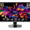 MSI MPG 321URX 4K Ultra HD 32" Quantum Dot QD-OLED Gaming Monitor - Black, Black