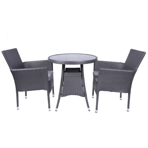 Malaga Two Seater Fixed Bistro Set