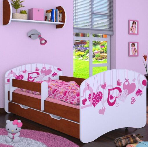 Maplesville Cot Bed / Toddler (70 x 140cm) Bed Frame with Drawer