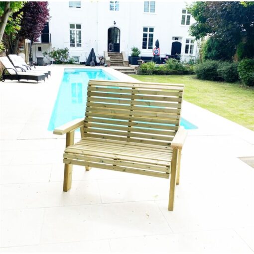 Marlborough - Heavy Duty Garden Bench - 3 Seater