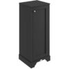 Matt Black Tall Boy Storage Unit 465mm Wide - Bayswater