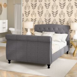 Merle Upholstered Sleigh Bed