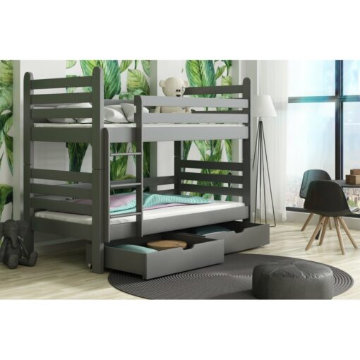 Mordecai Single (3') Standard Bunk Bed and Mattress