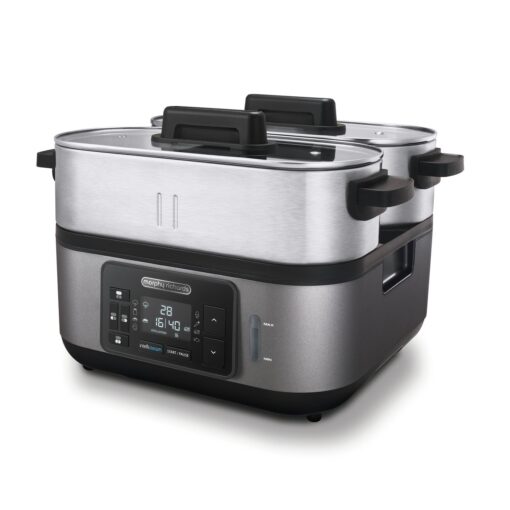 Morphy Richards 470006 3 Tier Intellisteam Steamer - S Steel