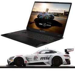 Msi Stealth 18 Mercedes AMG 18" Gaming Laptop & 1:18 Mercedes AMG GT3 Car Model Bundle - Intel® Core™ Ultra 9, RTX 4080, 2 TB SSD, Black