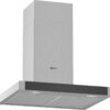 NEFF N50 D64BHM1N0B Chimney Cooker Hood - Stainless Steel, Stainless Steel