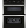 NEFF N50 J1ACE2HN0B Electric Built-under Double Oven - Stainless Steel, Stainless Steel